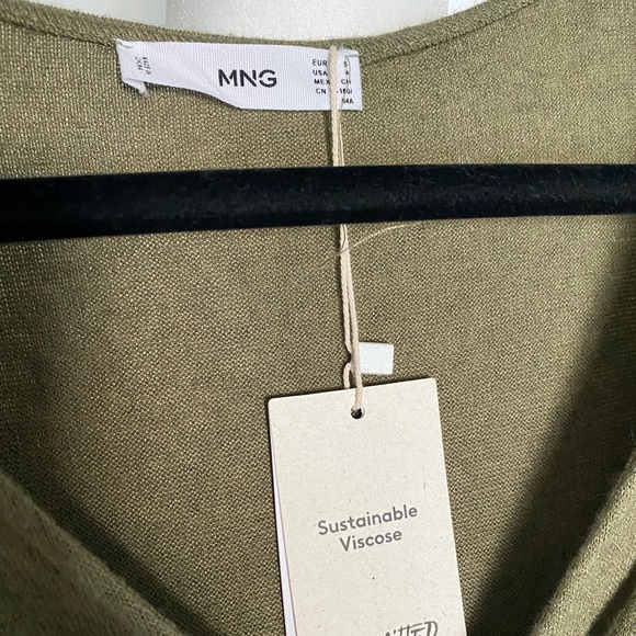 MANGO MIDI sweater dress - Picture 4 of 4